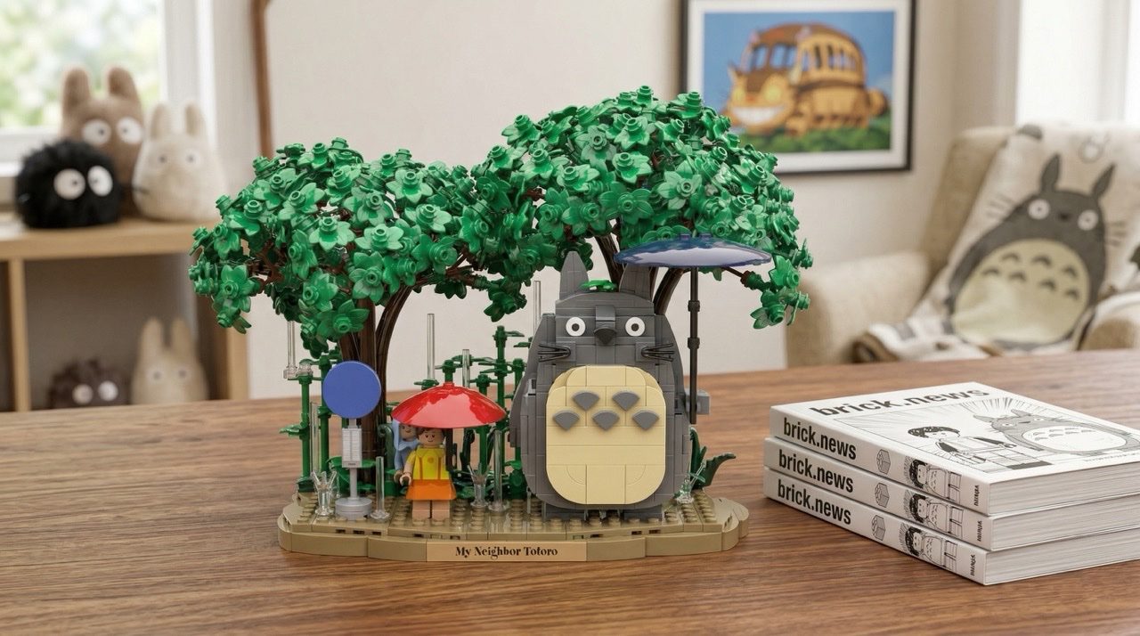 Projeto LEGO® Ideas de O Meu Vizinho Totoro Atinge 10.000 Apoiantes numa Homenagem aos Studio Ghibli