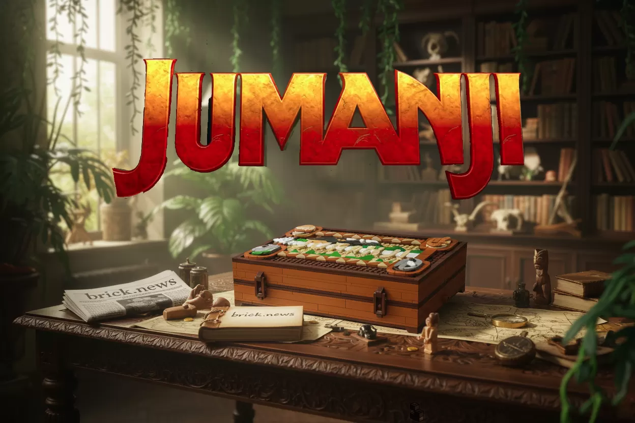 LEGO® Ideas recria o tabuleiro amaldiçoado de Jumanji com 1610 peças
