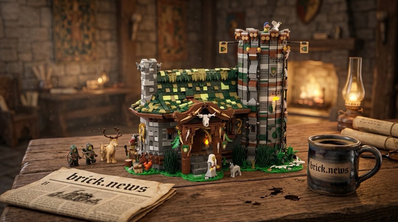 Medieval Hunter's Hut LEGO® Ideas Set Reaches 10,000 Supporters with Epic Castle Design