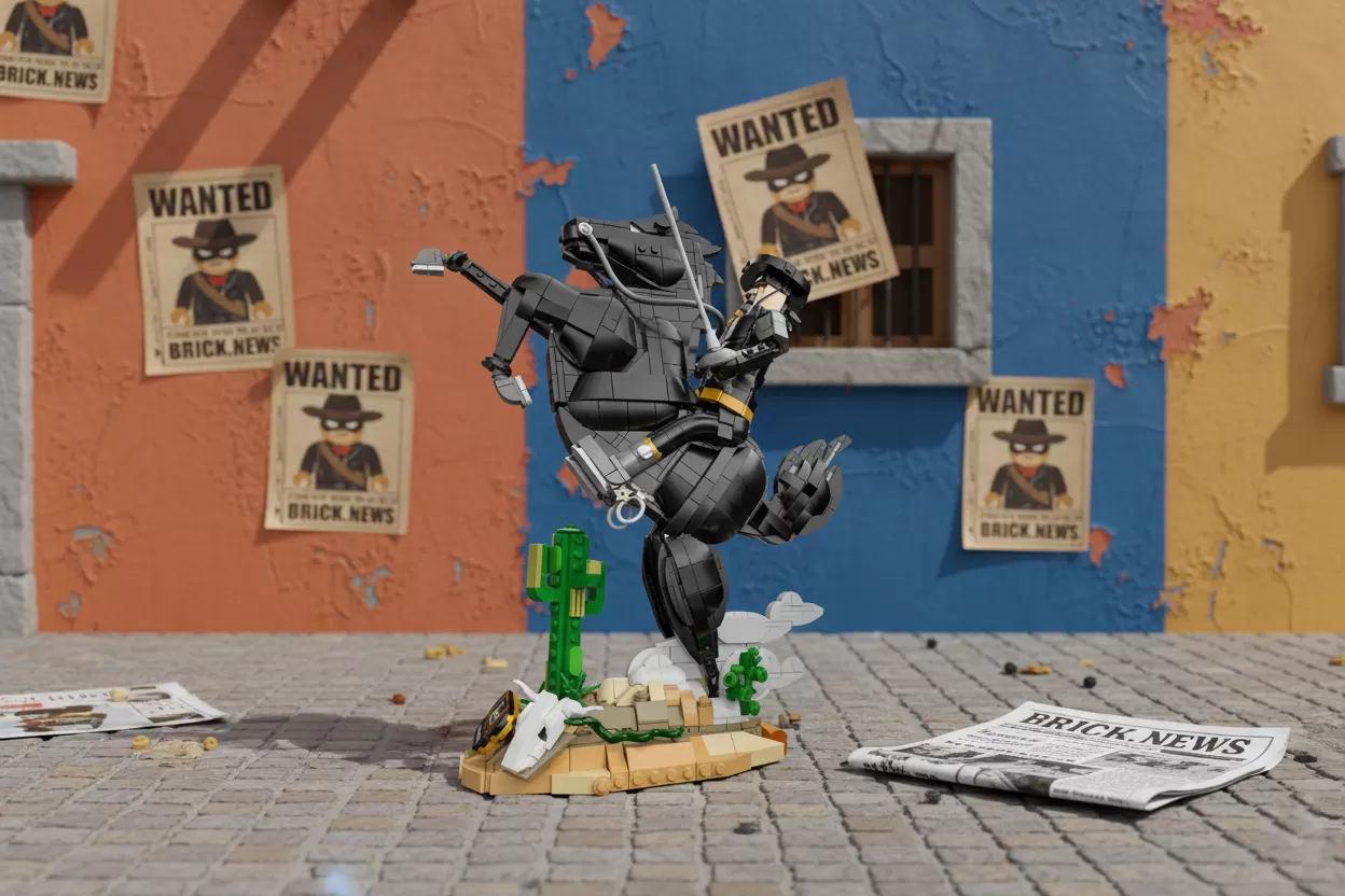 The Legendary Zorro Could Become a LEGO® Set, Vote Now!