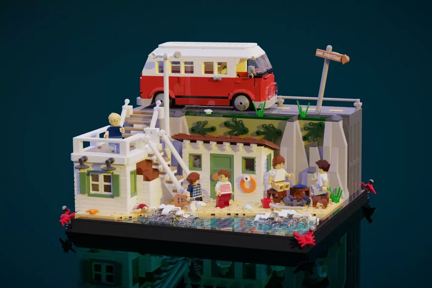 LEGO IDEAS One Direction "What Makes You Beautiful" by SJs Workshop reaches 10.000 votes