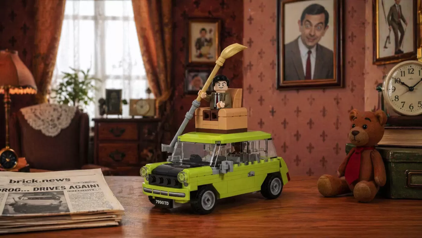 Mini do Mr. Bean em LEGO® - o Icónico Carro Chega ao LEGO Ideas