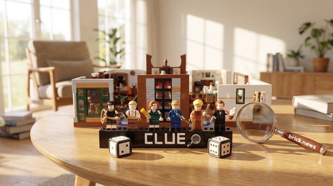 Set LEGO® do Cluedo - Foi Uma Construção Brilhante, na Página do Ideas, Com as Peças!