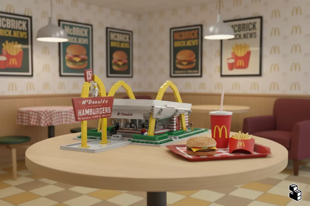 O McDonald's em LEGO® que Desapareceu - 10 Mil Votos Sumiram sem Uma Palavra