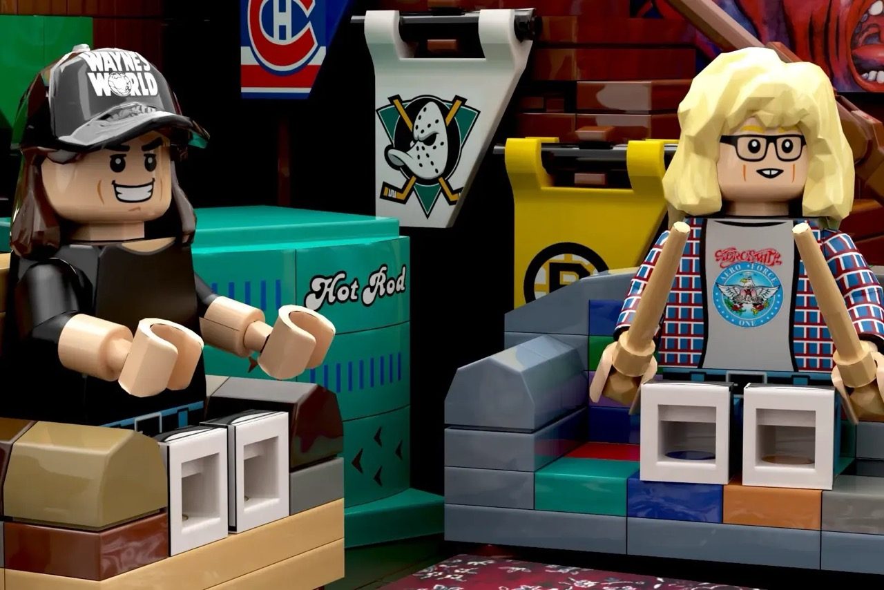 LEGO® Ideas Wayne's World Basement Studio Set Brings '90s Nostalgia to Life — ee76 4e1f b784 5b8393642951