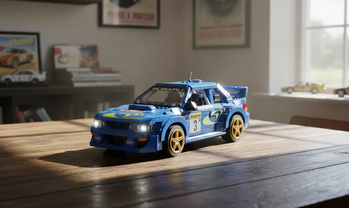 Subaru Impreza WRC em LEGO® Ideas - O Lendário Rali dos Anos 90 Entra em Fase de Análise