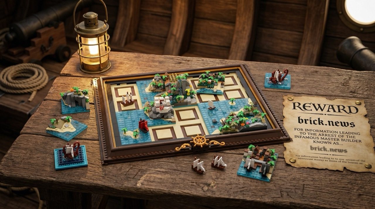 LEGO® Ideas Modular Pirate Map Lets You Build Your Own High Seas Adventure