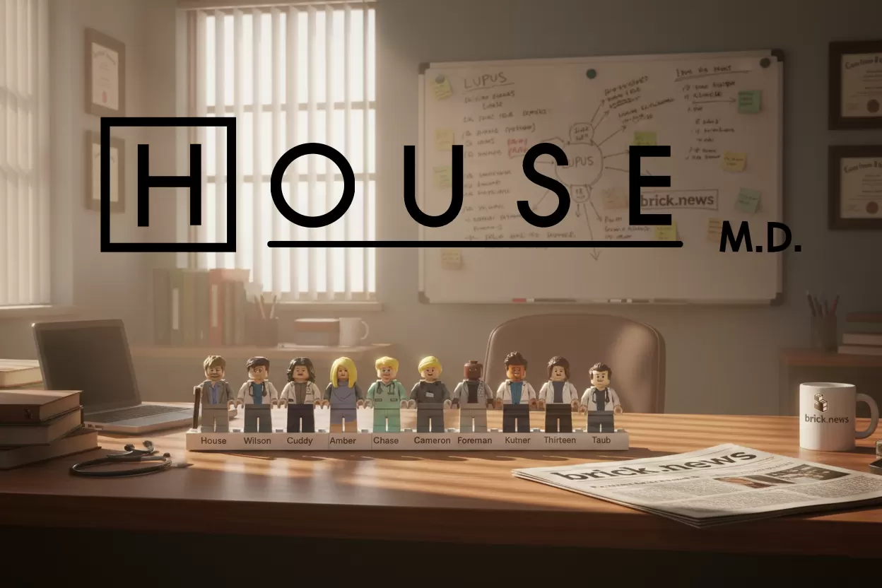House M.D. em LEGO® Ideas: o hospital de Gregory House em tijolos
