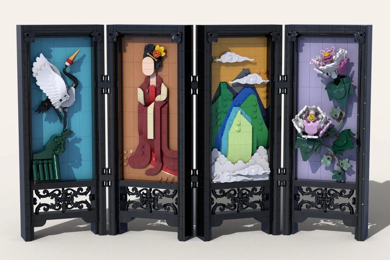 LEGO® Ideas Chinese Folding Screen Reaches 10K Support with Stunning Traditional Art Build ,  253f 45b1 83c4 7ccf34c567d7