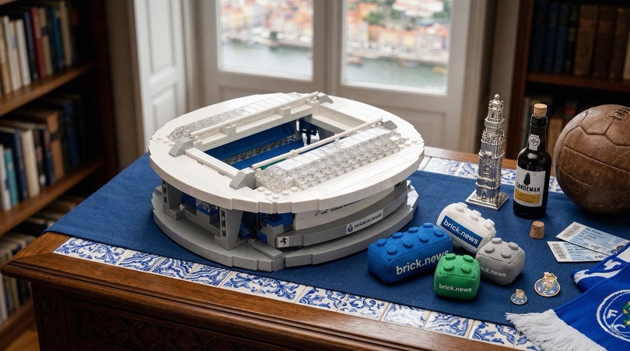 Dragon's Den: FC Porto Fan Creates Stunning LEGO® Estádio Do Dragão
