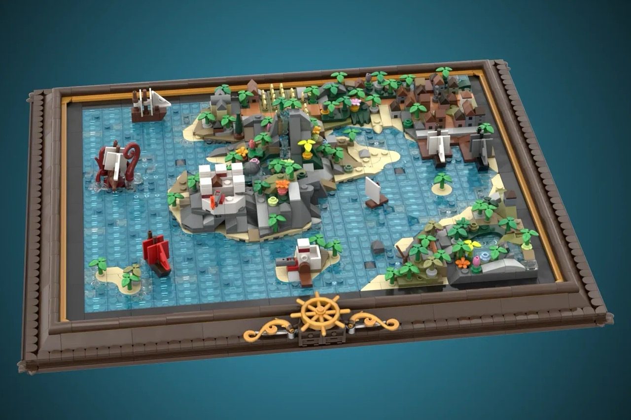 LEGO® Ideas Modular Pirate Map Lets You Build Your Own High Seas Adventure (4133) — brick.news