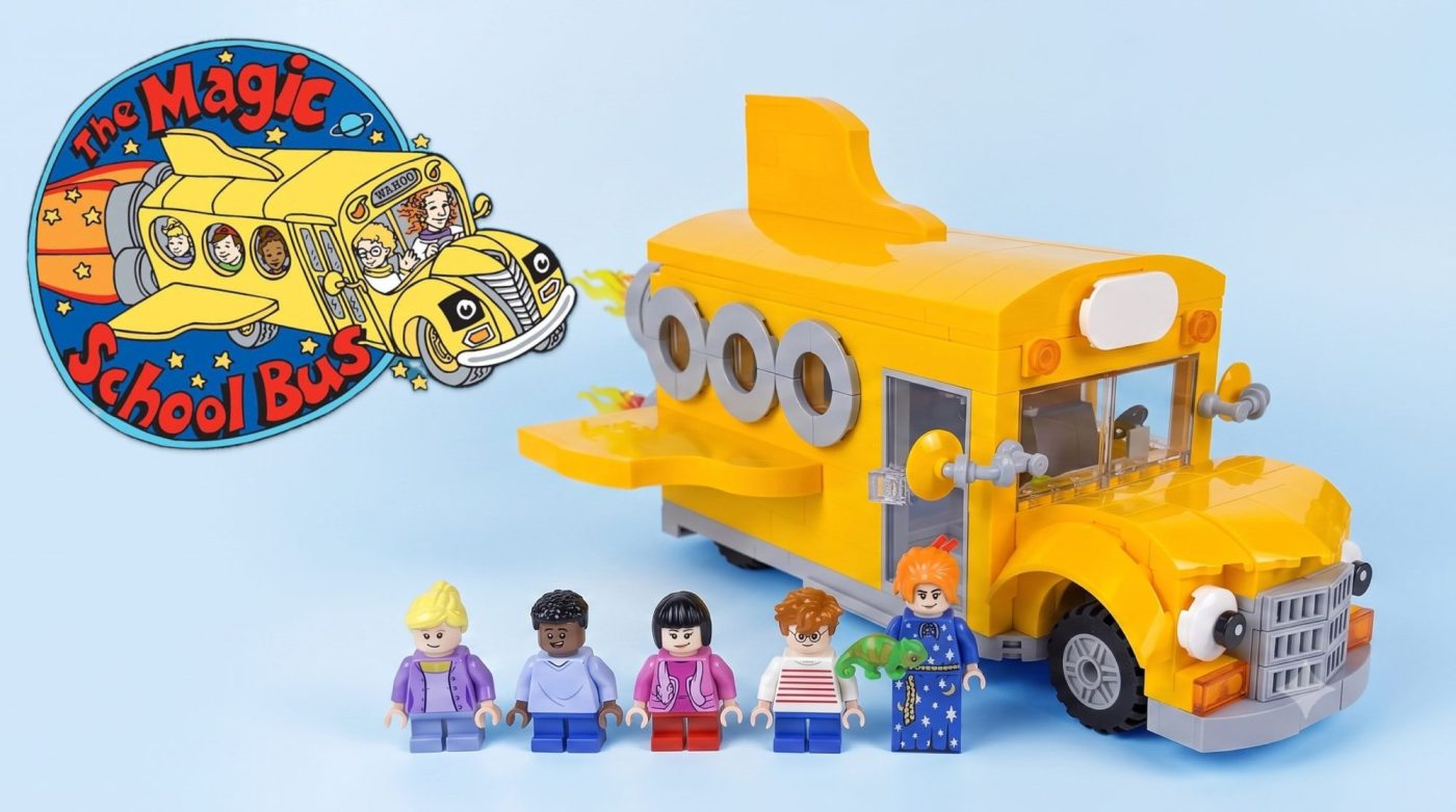 A Carrinha Mágica! em LEGO® Ideas - o autocarro escolar que se transforma em nave espacial