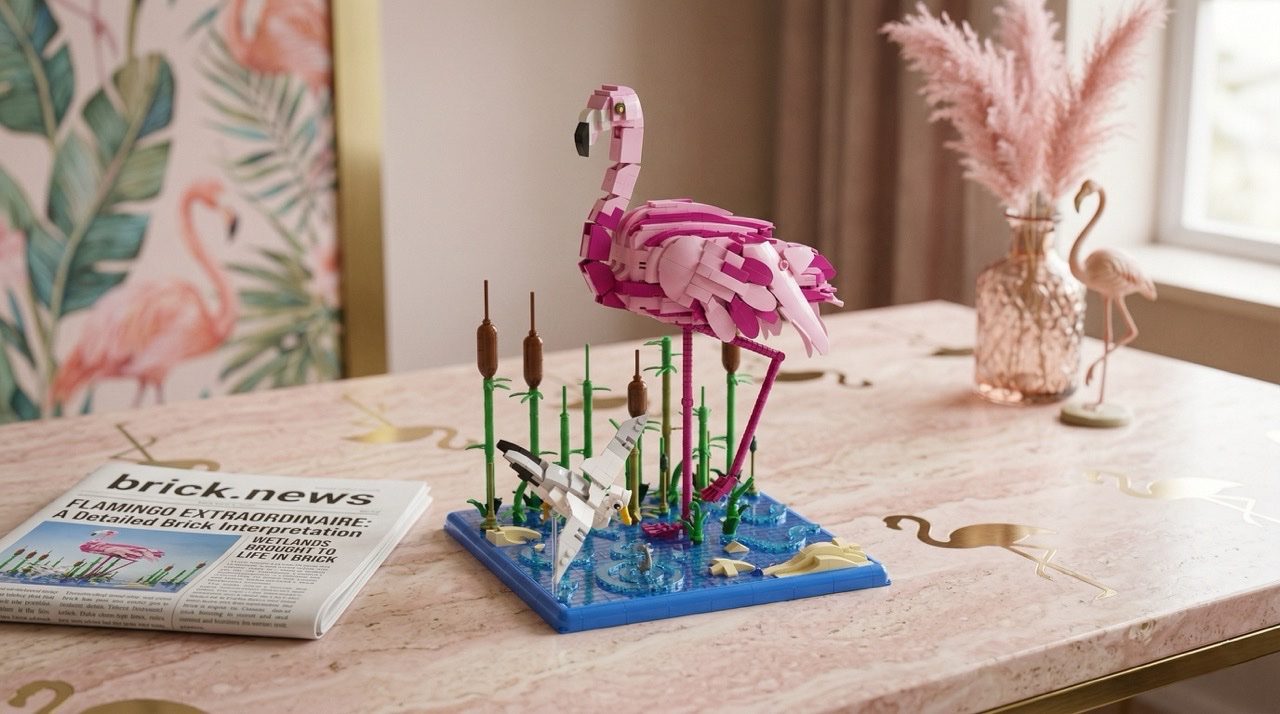 LEGO® Ideas Flamingo & Seagull Project Reaches 10K Support Milestone