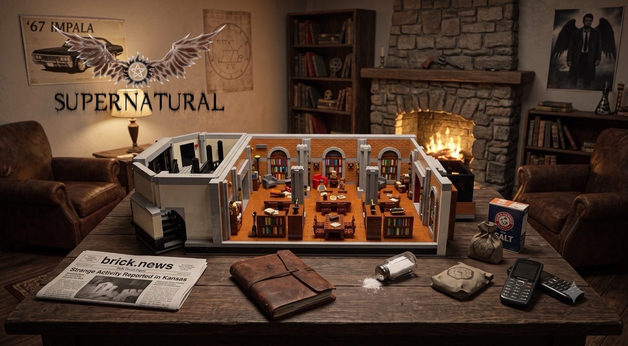 Supernatural Fans Just Sent a 5,000-Piece LEGO® Bunker to Review
