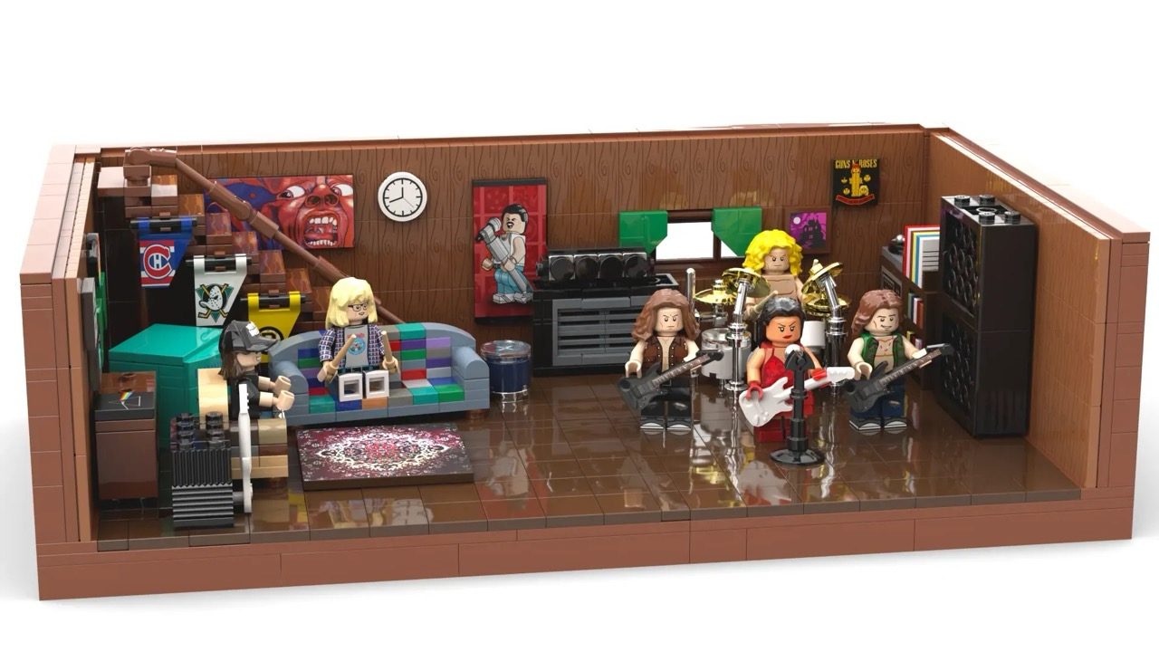 LEGO® Ideas Wayne's World Basement Studio Set Brings '90s Nostalgia to Life — 00a8 44b8 922f 110d153bdca0