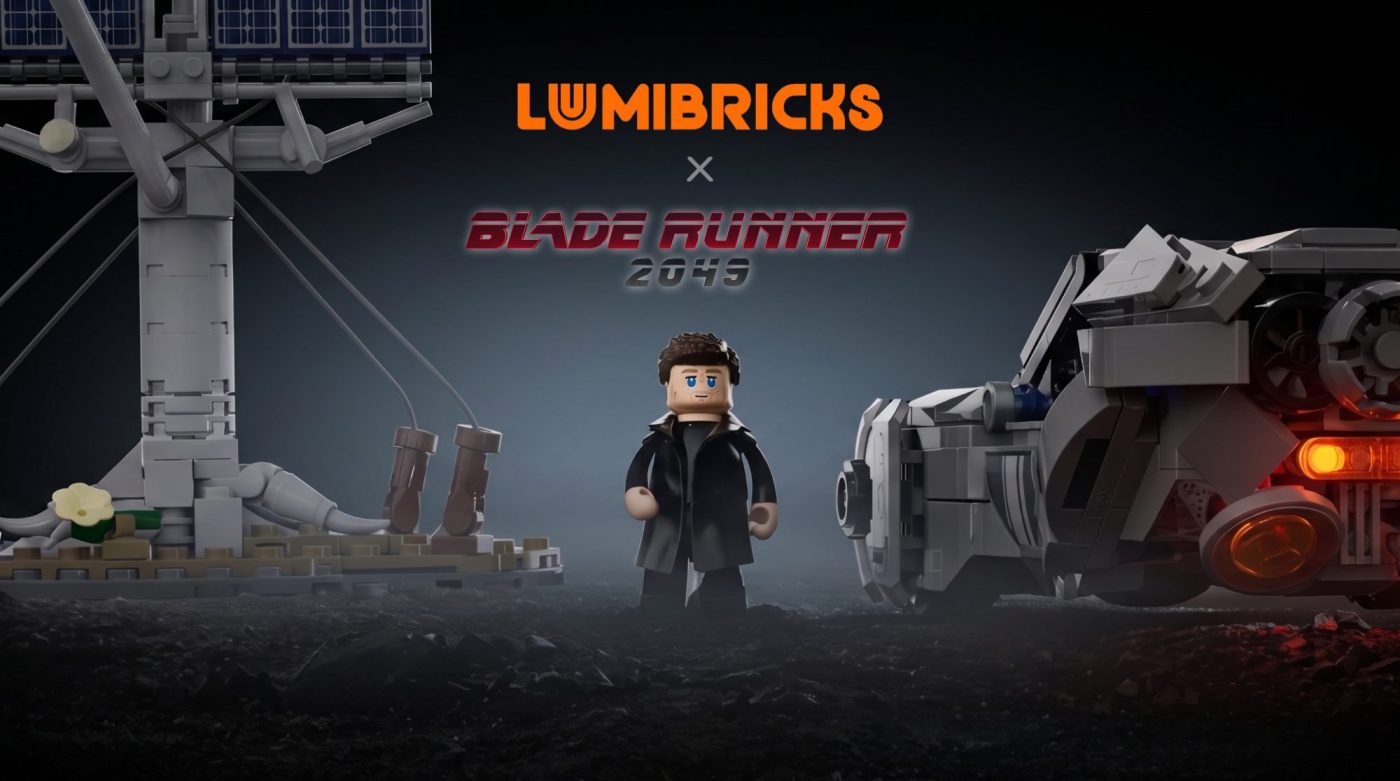 Lumibricks x Blade Runner 2049: K's Spinner bringt Neon-Zukunft aufs Regal