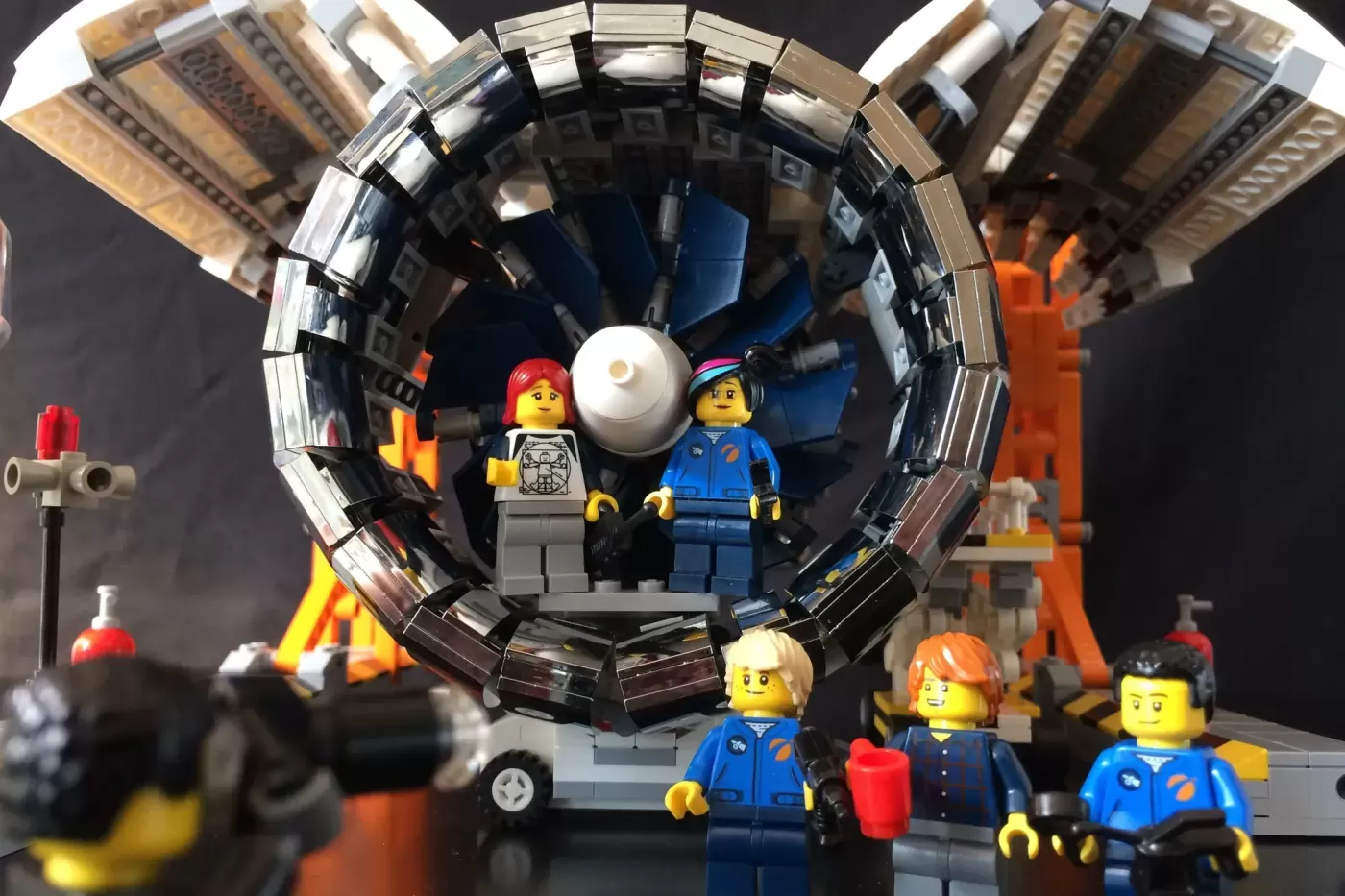 Aircraft Engine Workshop Reaches 10K on LEGO® Ideas with Working Turbofan at Minifigure Scale — aircraft engine workshop r…