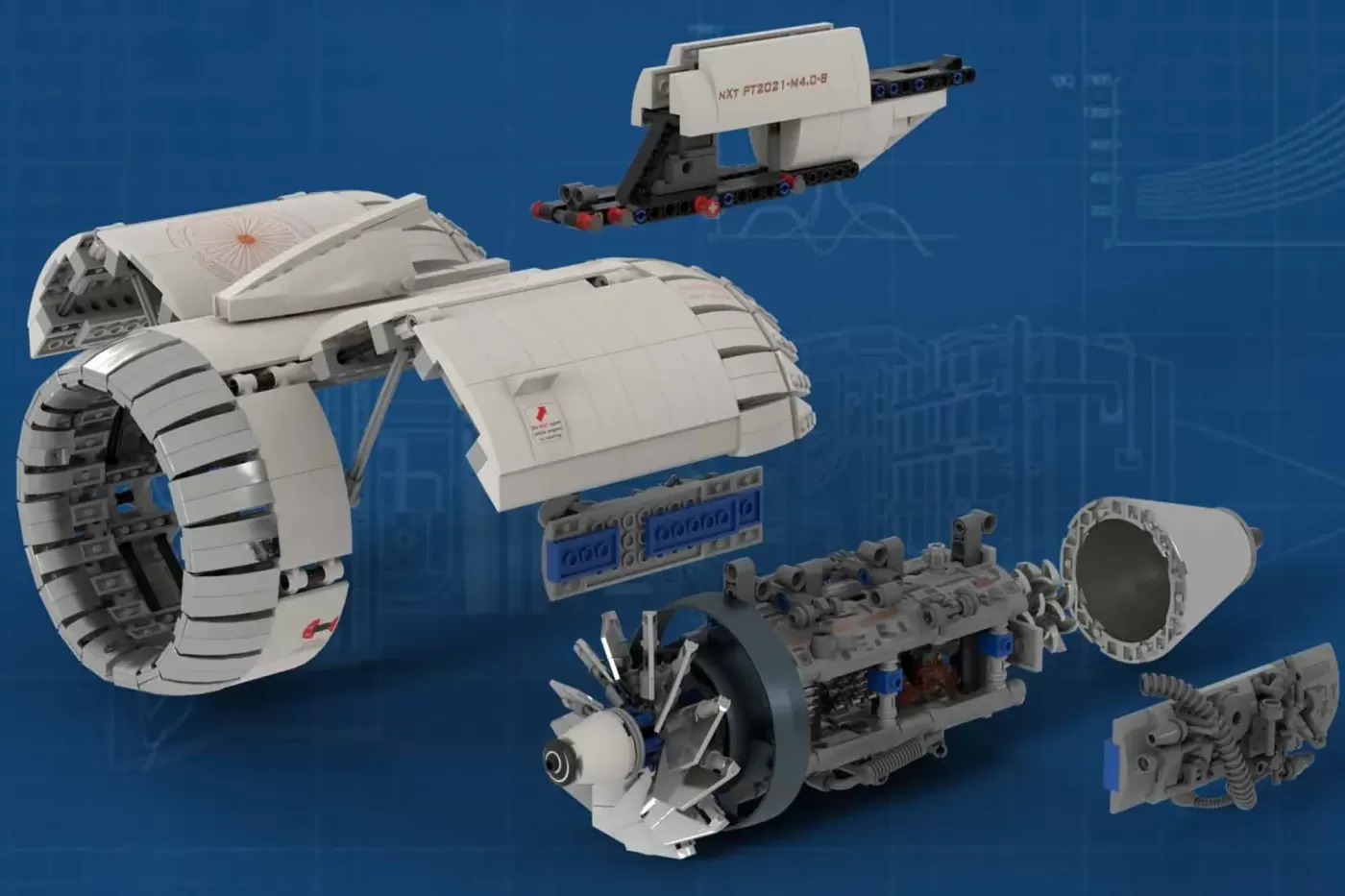 Aircraft Engine Workshop Reaches 10K on LEGO® Ideas with Working Turbofan at Minifigure Scale — aircraft engine workshop r…