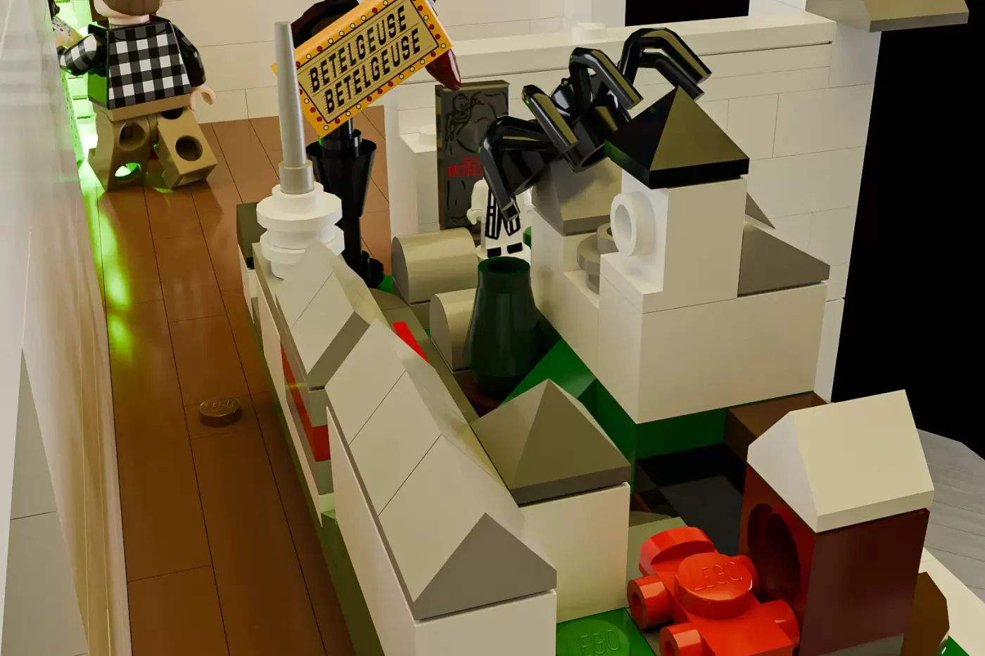 Beetlejuice LEGO Ideas play feature details