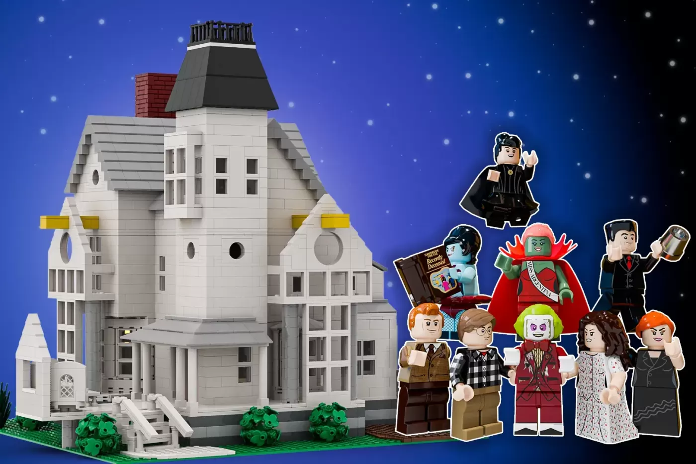 Casa dos Maitland de Beetlejuice ruma à revisão no LEGO® Ideas
