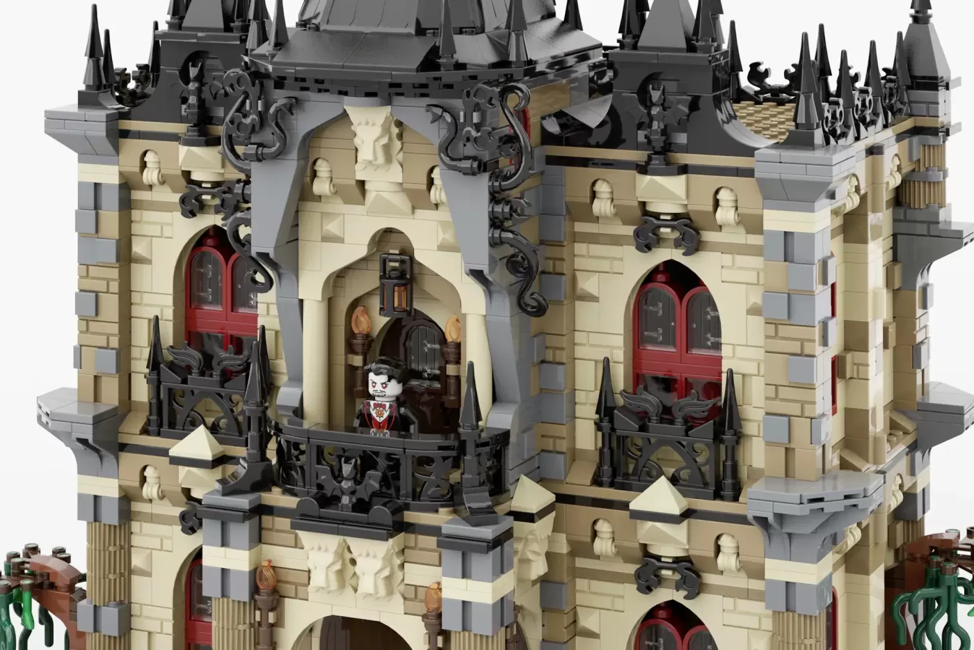 Castle Dracula - A Gothic LEGO® Masterpiece Earns 10,000 Supporters (10000) — castle dracula gothic legor masterpiece earn…