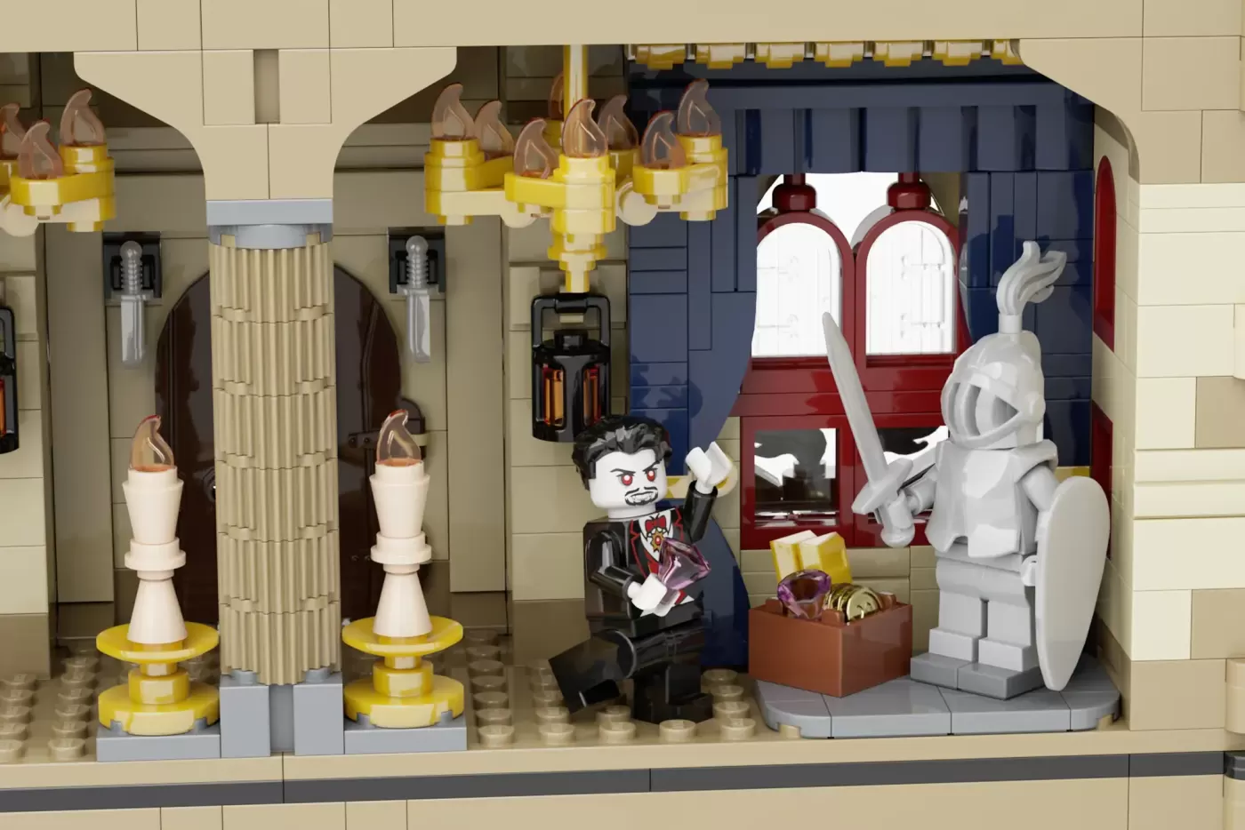 Castle Dracula - A Gothic LEGO® Masterpiece Earns 10,000 Supporters (10000) — castle dracula gothic legor masterpiece earn…