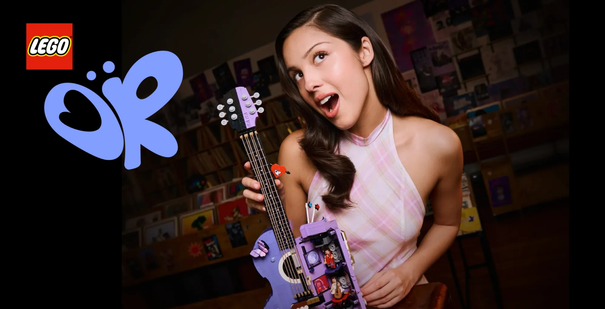 LEGO® e Olivia Rodrigo Unem-se num Álbum Feito de Peças