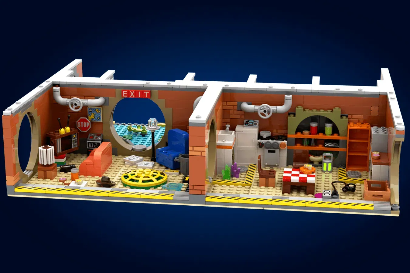 Cowabunga! LEGO® Ideas Teenage Mutant Ninja Turtles 1987 Set Reaches 10K Support ,  detail view