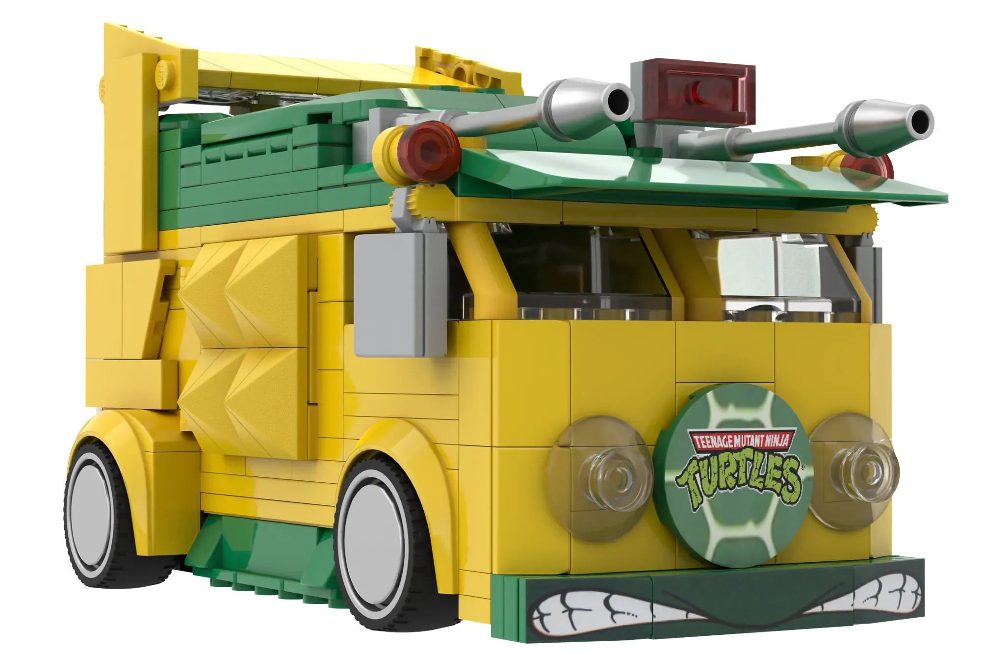 Cowabunga - This LEGO® Ideas Turtle Van Brings the 1987 Gang Back to the Streets