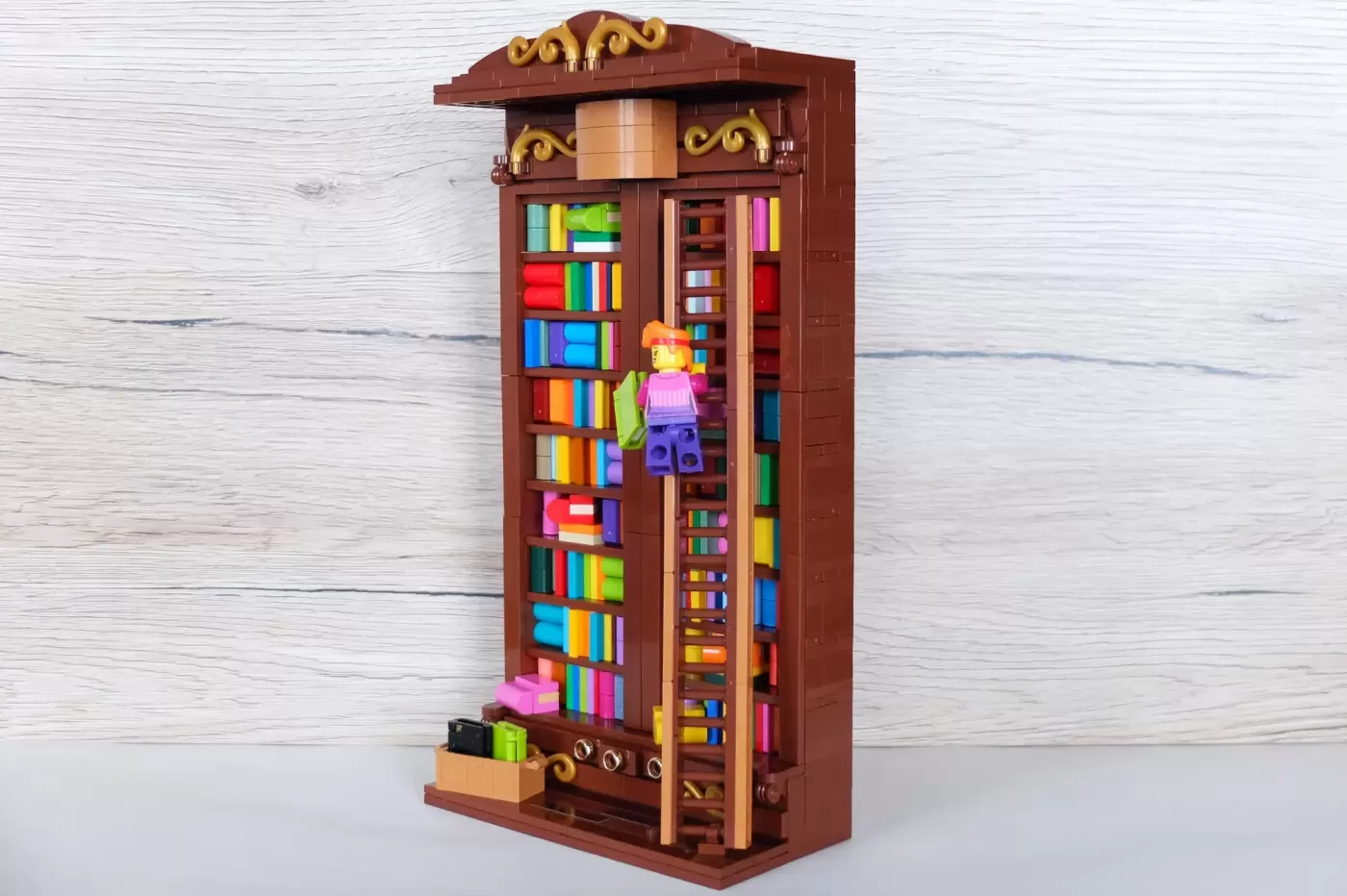 Cozy LEGO® Ideas Lighted Little Library Hits 10,000 Supporters (10000) — cozy lego ideas lighted little library hits suppo…