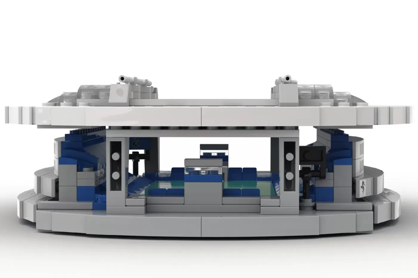 Dragon's Den: FC Porto Fan Creates Stunning LEGO® Estádio Do Dragão — close-up