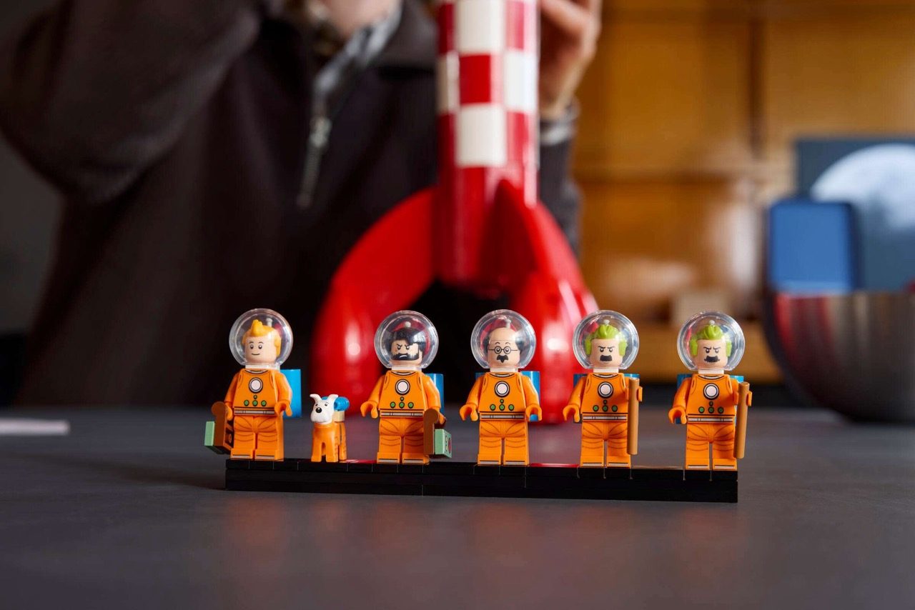 LEGO® Tintin Moon Rocket Launches April 2026 with Exclusive Minifigures