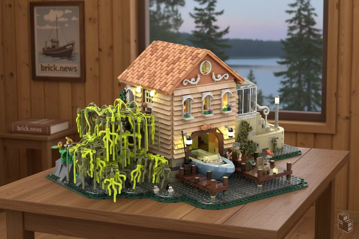 LEGO® Lake House: o refúgio à beira-lago que passou à fase de análise