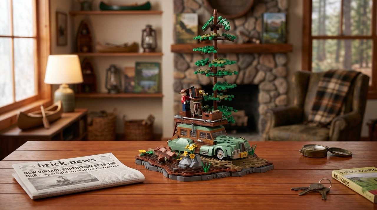 Ansel Adams Tribute: Nick Micheels' LEGO Creation Celebrates Legendary Landscape Photographer