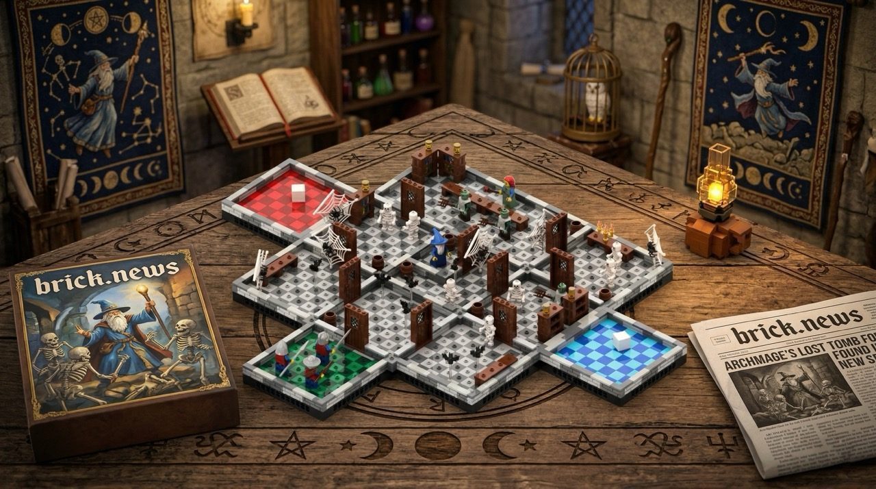 LEGO® Majisto Board Game: o jogo de tabuleiro do mago Castle passa à revisão no Ideas
