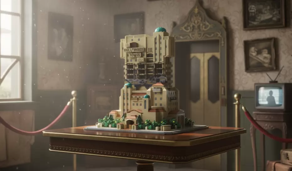 Tower of Terror da Disney reconstruída em versão mini de LEGO® Ideas