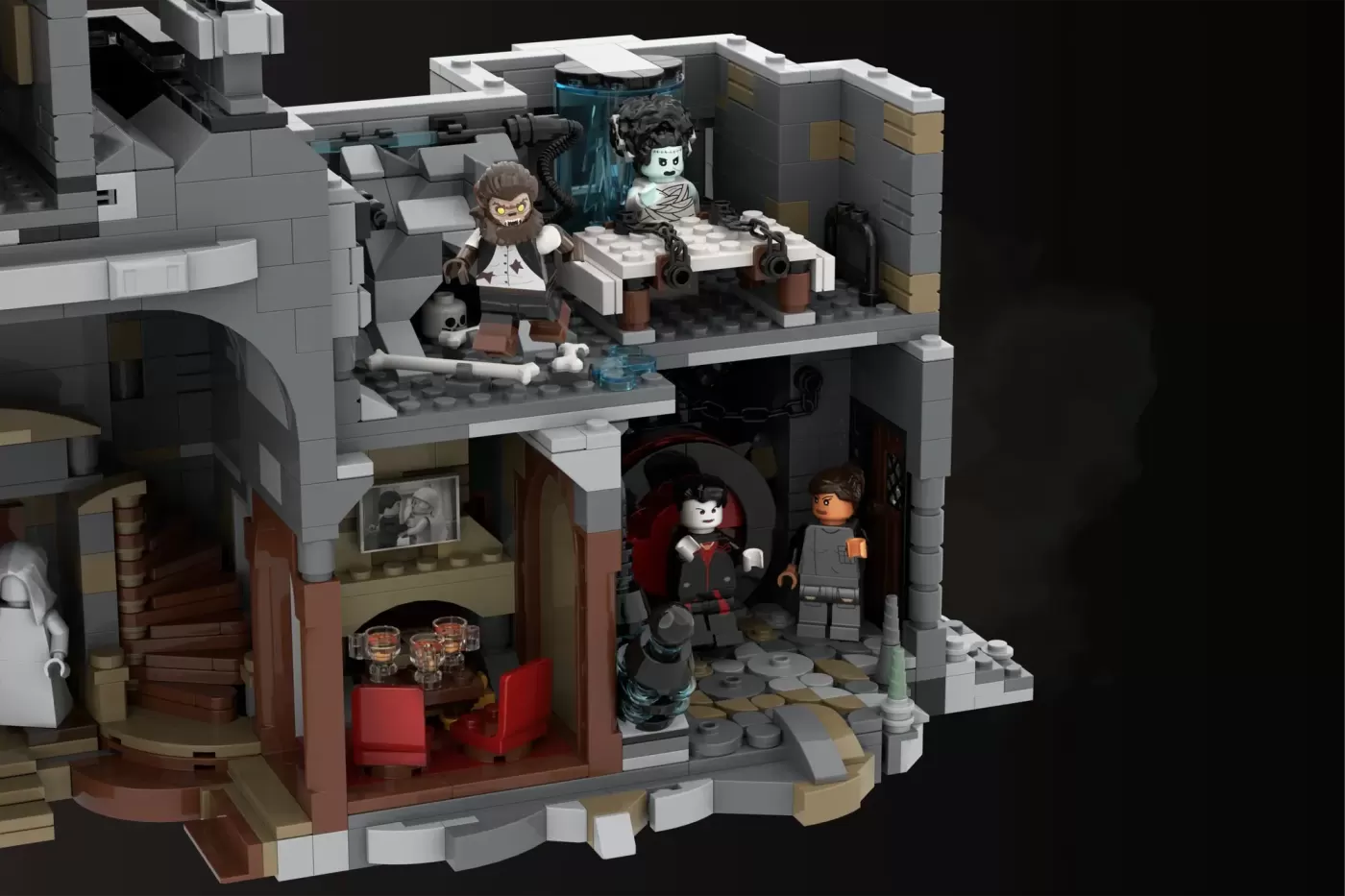 Frankenstein Manor - Universal Monsters Get the LEGO® Treatment They Deserve — frankenstein manor universal monsters get t…