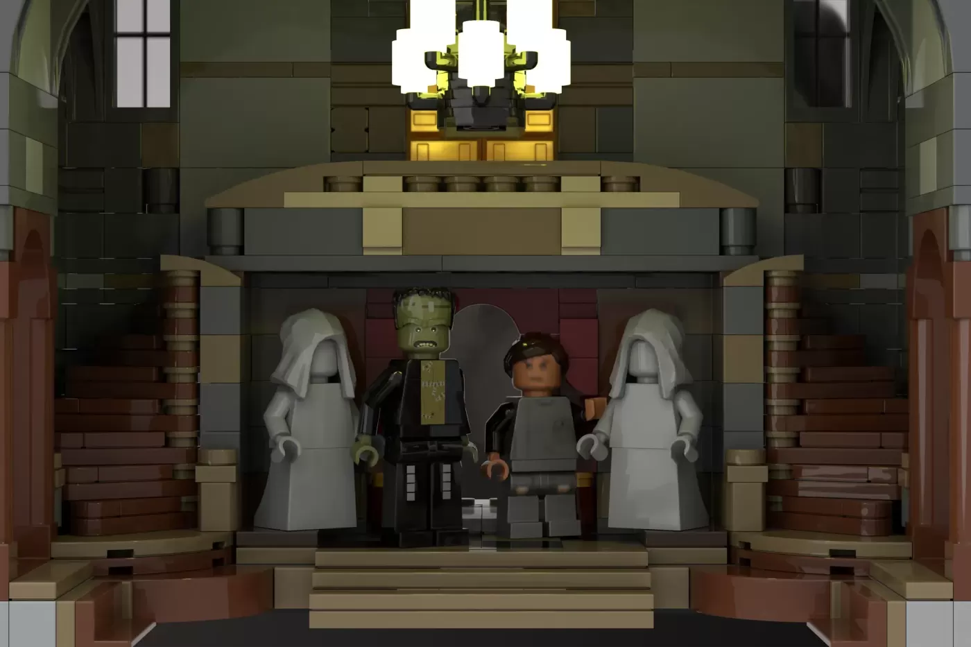 Frankenstein Manor - Universal Monsters Get the LEGO® Treatment They Deserve — frankenstein manor universal monsters get t…