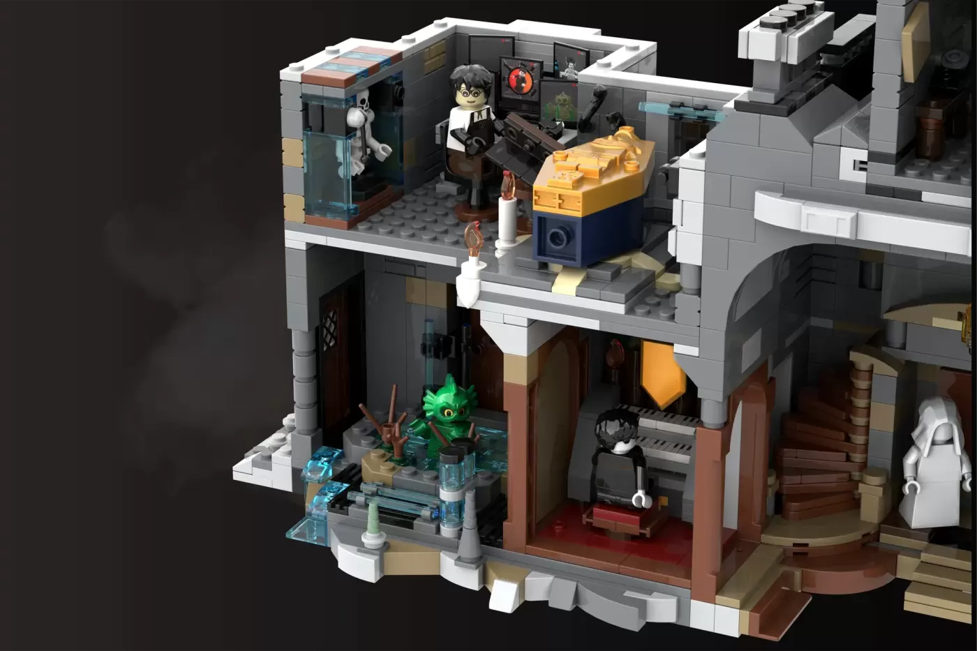 Frankenstein Manor - Universal Monsters Get the LEGO® Treatment They Deserve — frankenstein manor universal monsters get t…