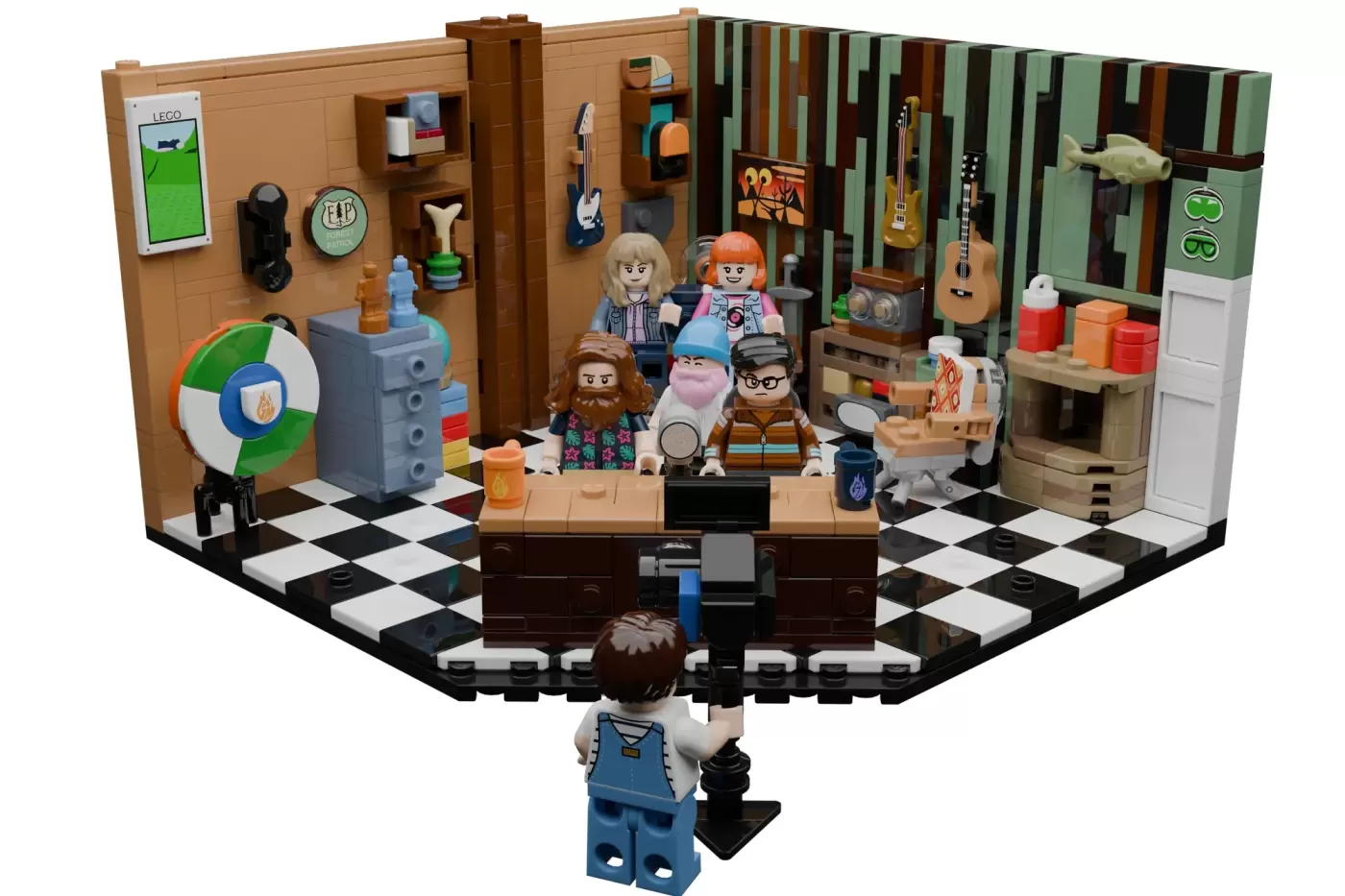Good Mythical Morning Gets the LEGO® Ideas Treatment with Epic Studio Set ,  close-up