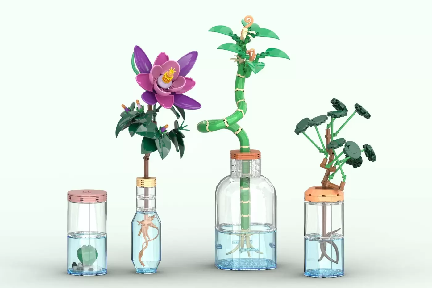 Hydroponic Collection: os quatro jardins aquáticos que chegaram aos 10.000 apoiantes no LEGO® Ideas