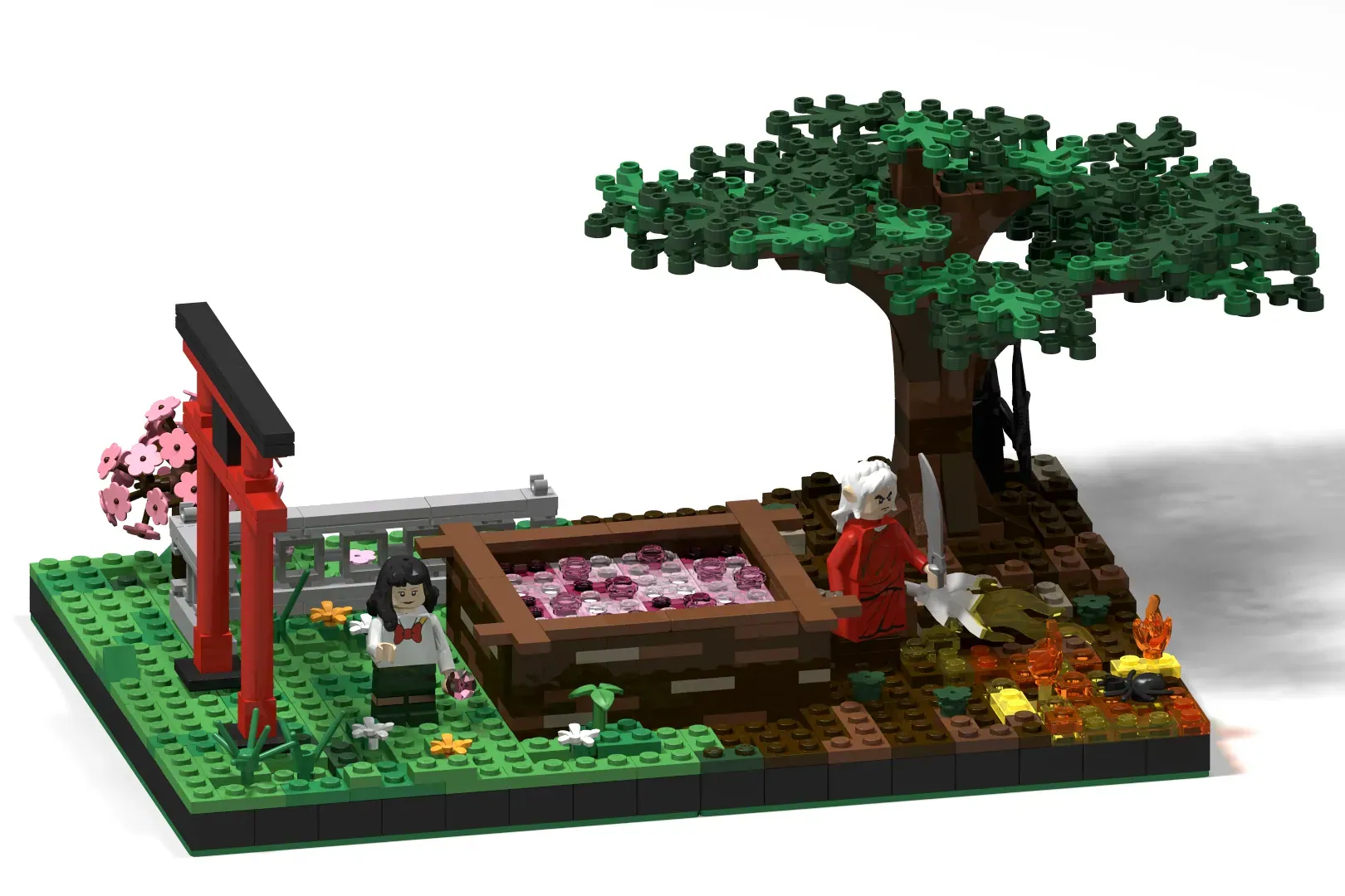 Inuyasha Fans Rejoice - The Bone Eater's Well Comes to LEGO® Ideas