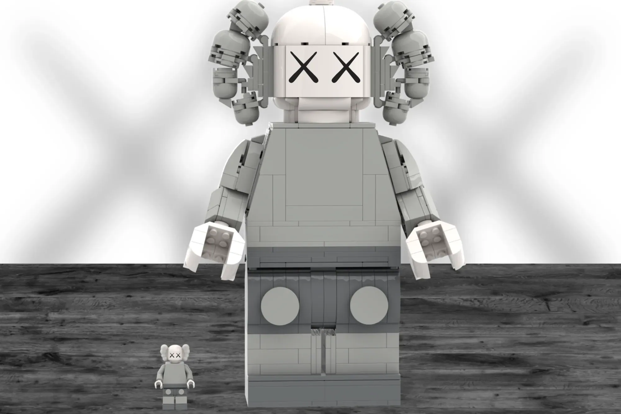 KAWS Companion Meets LEGO® Bricks - A 577-Piece Fan Dream