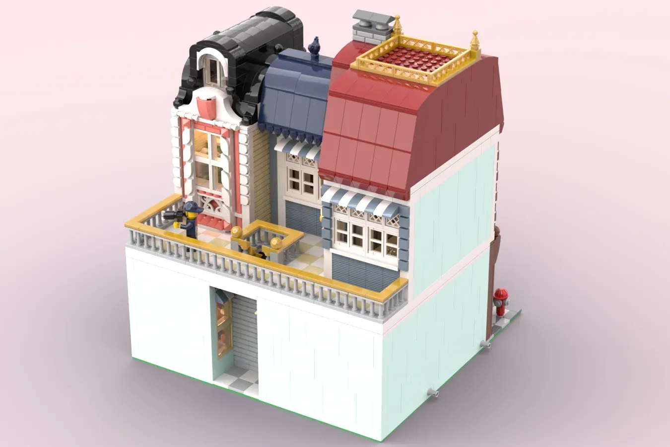 La Belle Ruelle - A French Delight Ready for LEGO® Review — belle ruelle french delight ready for legor review img e36eb5de