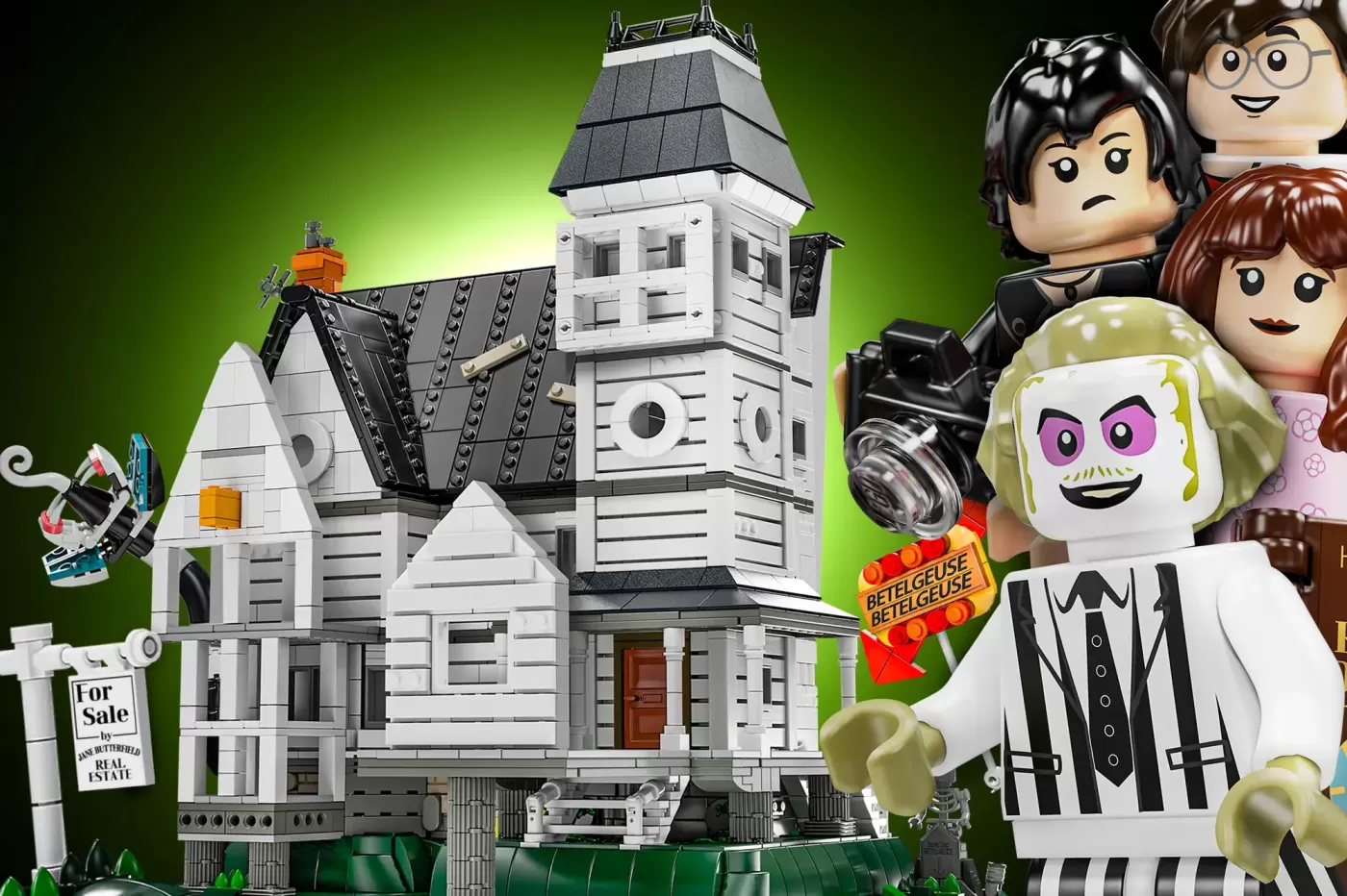 LEGO® Beetlejuice House: a casa do filme de Tim Burton em cerca de 2800 peças no Ideas