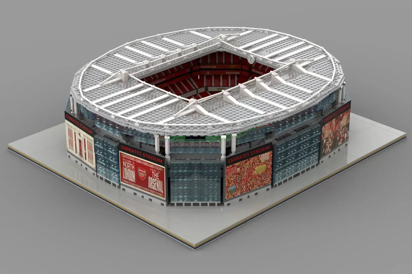 LEGO® Emirates Stadium Hits 10,000 Supporters on Ideas Platform (10000) ,  brick.news