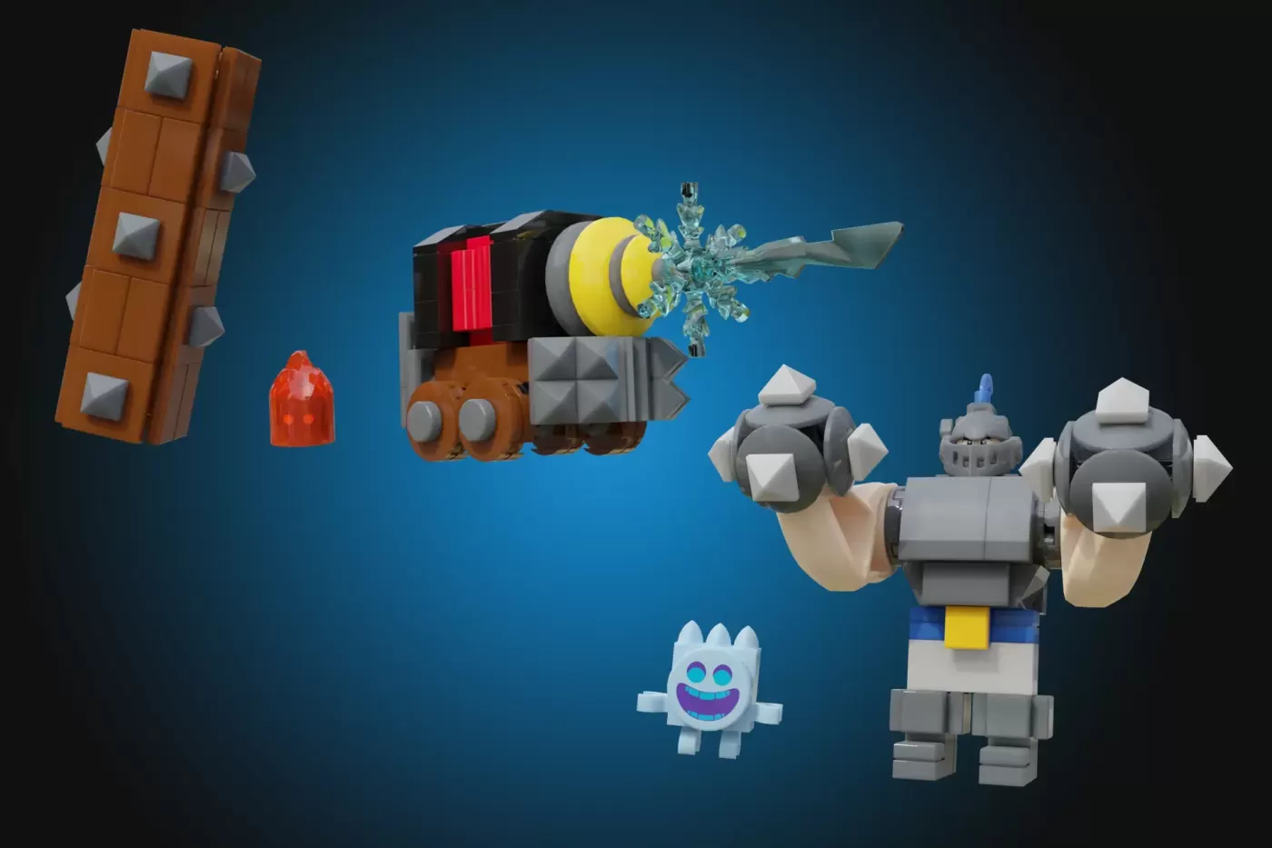 LEGO® Ideas Clash Royale Arena Set Reaches 10K Support and Enters Official Review — finished model