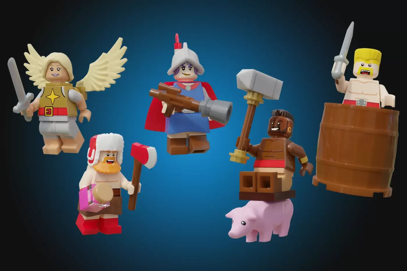 LEGO® Ideas Clash Royale Arena Set Reaches 10K Support and Enters Official Review — build progress