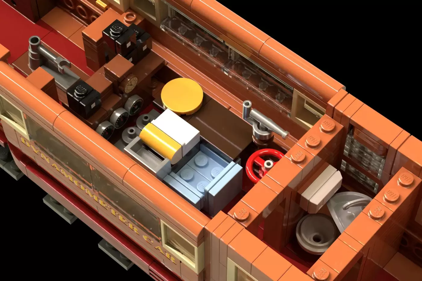 LEGO® Ideas Mallard Steam Train Project Reaches 10,000 Supporters (10000) — build progress