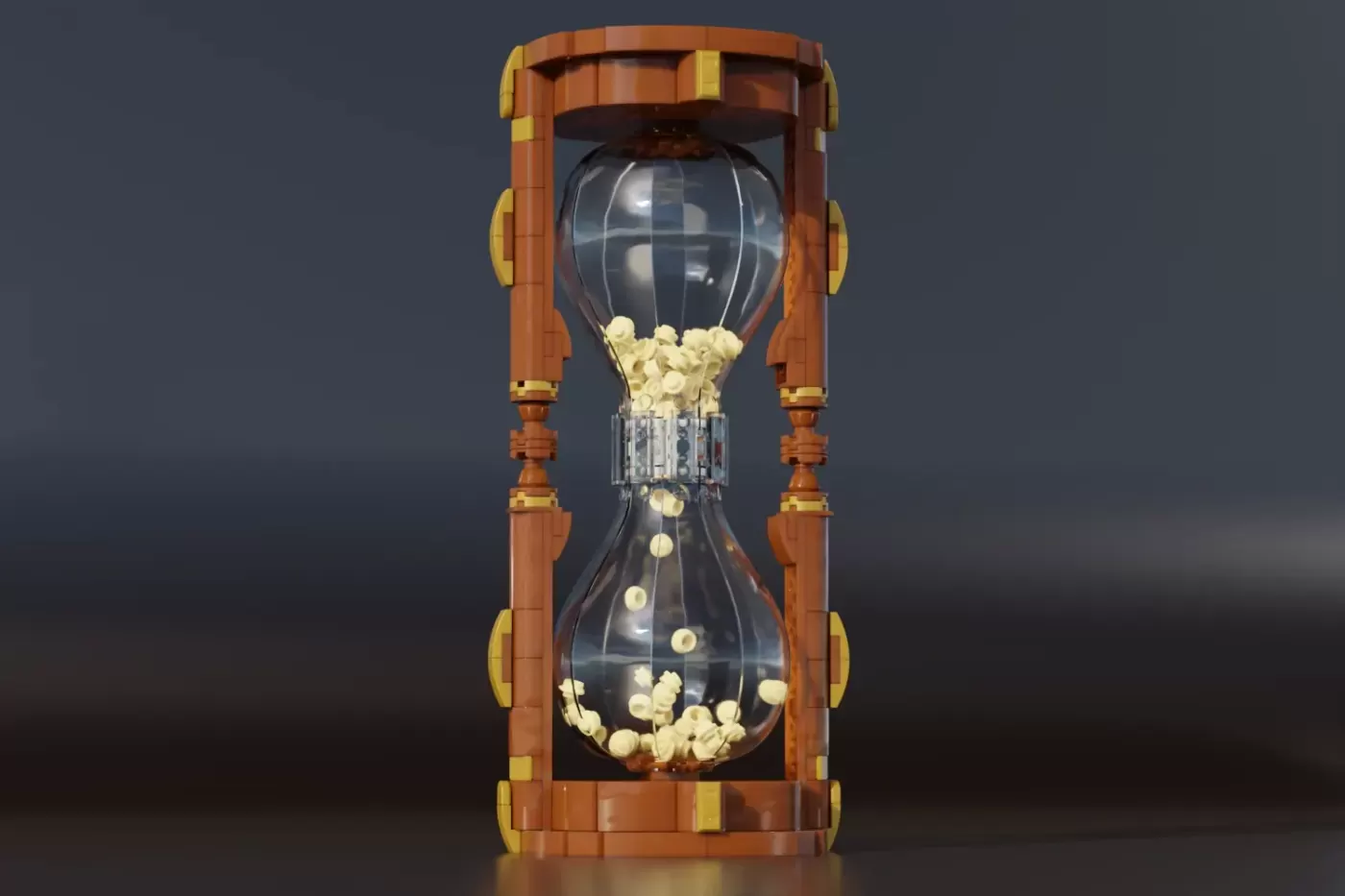 LEGO® Ideas Ornate Hourglass Reaches 10K Support and Heads to Review ,  detail view